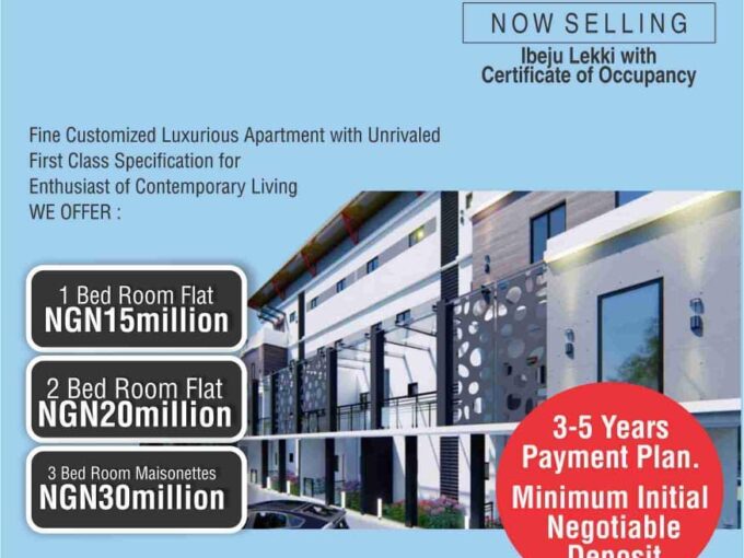 Apartments For Sale At Ibeju Lekki